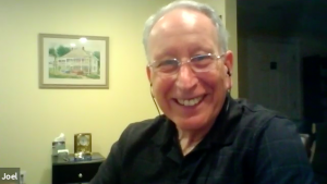 Joel Simon who talks in the Simply Focus Podcast with Elfie Czerny & Dominik Godat about Solution Focus