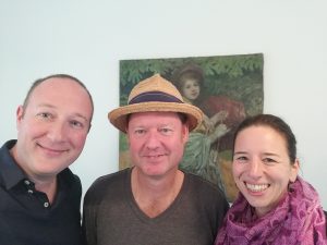 Jesper H. Christiansen who talks in the Simply Focus Podcast with Elfie Czerny & Dominik Godat about Solution Focus