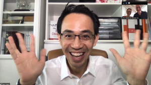Kenneth Kwan who talks in the Simply Focus Podcast with Elfie Czerny & Dominik Godat about Solution Focus