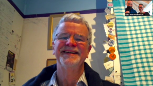 John Henden who talks in the Simply Focus Podcast with Elfie Czerny & Dominik Godat about Solution Focus